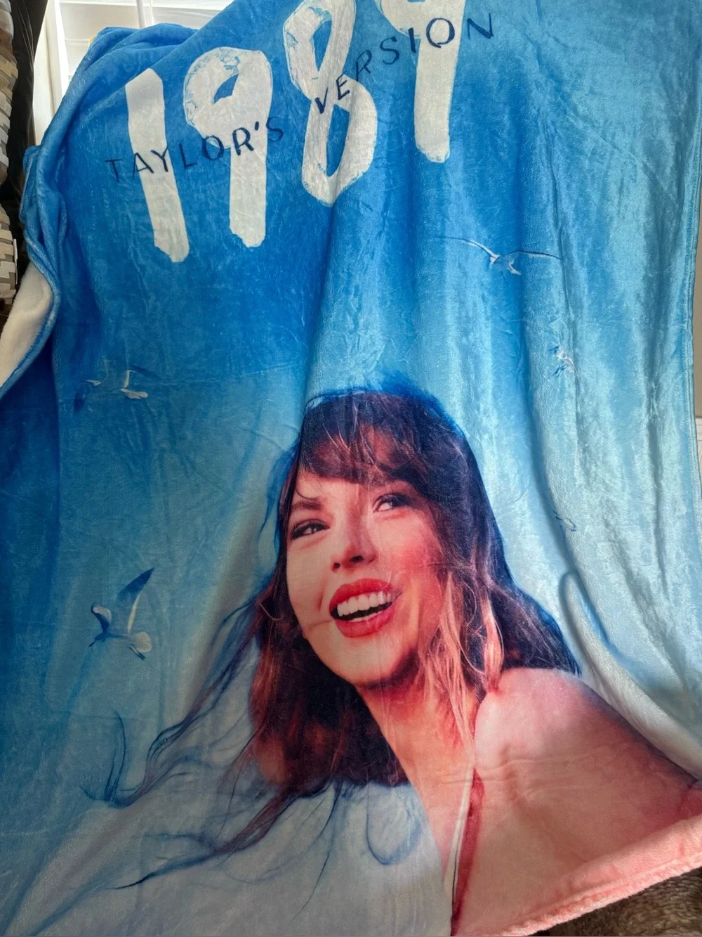 Taylor Swift Themed Plush Throw Blanket 40 x 50